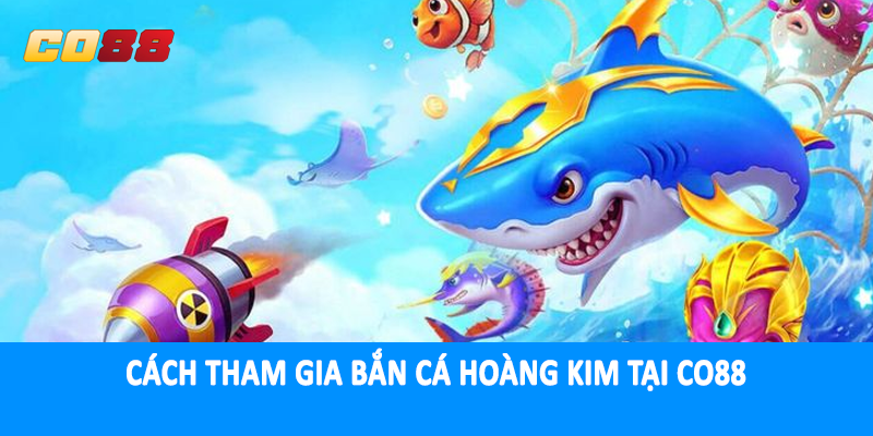 Cách tham gia bắn cá hoàng kim tại CO88