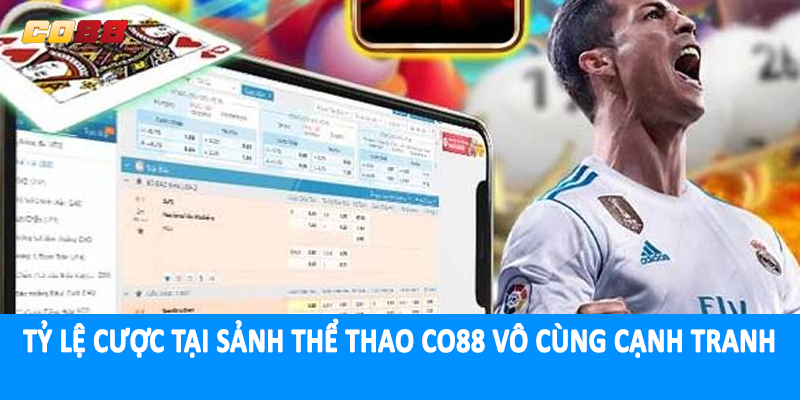 Tỷ lệ cược tại sảnh thể thao CO88 vô cùng cạnh tranh